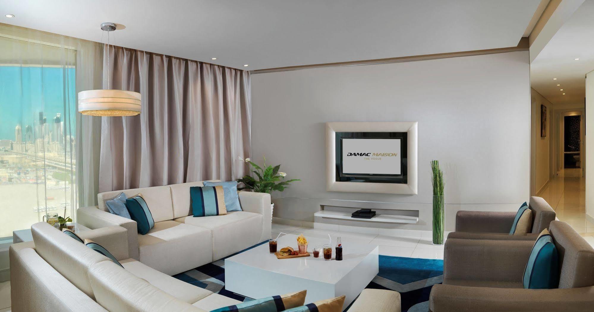 Damac Maison The Vogue Dubai Exterior photo A living room